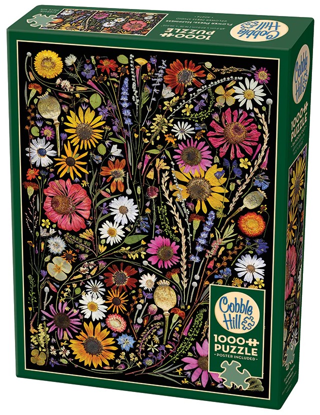 Puzzle Cobble Hill din 1000 de piese - Herbarul fericirii