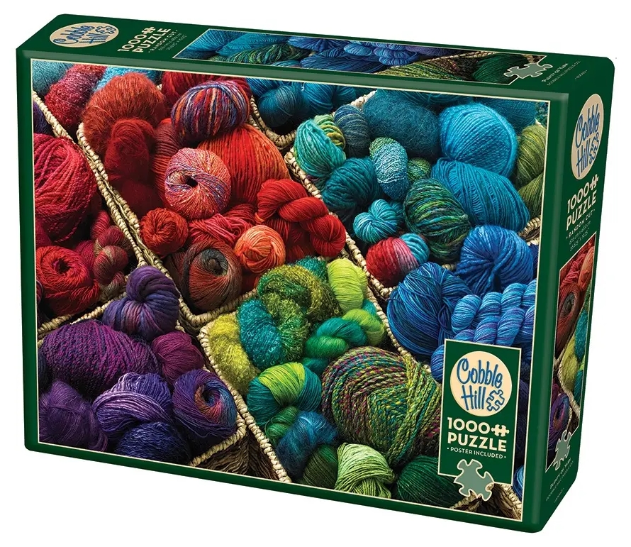 Puzzle Cobble Hill din 1000 piese - Multă fire