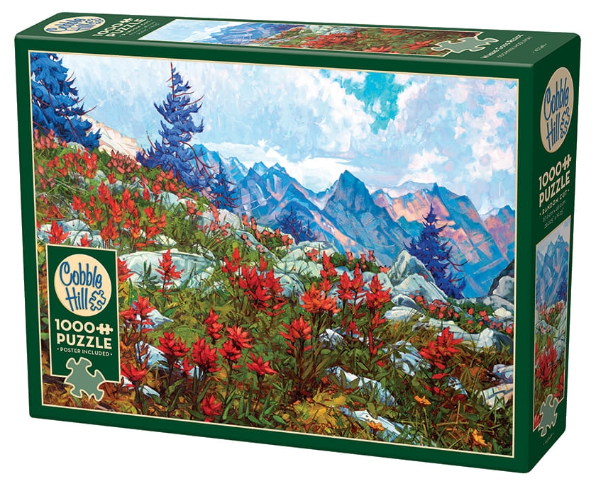 Puzzle Cobble Hill din 1000 de piese - Unde locuiesc zeii