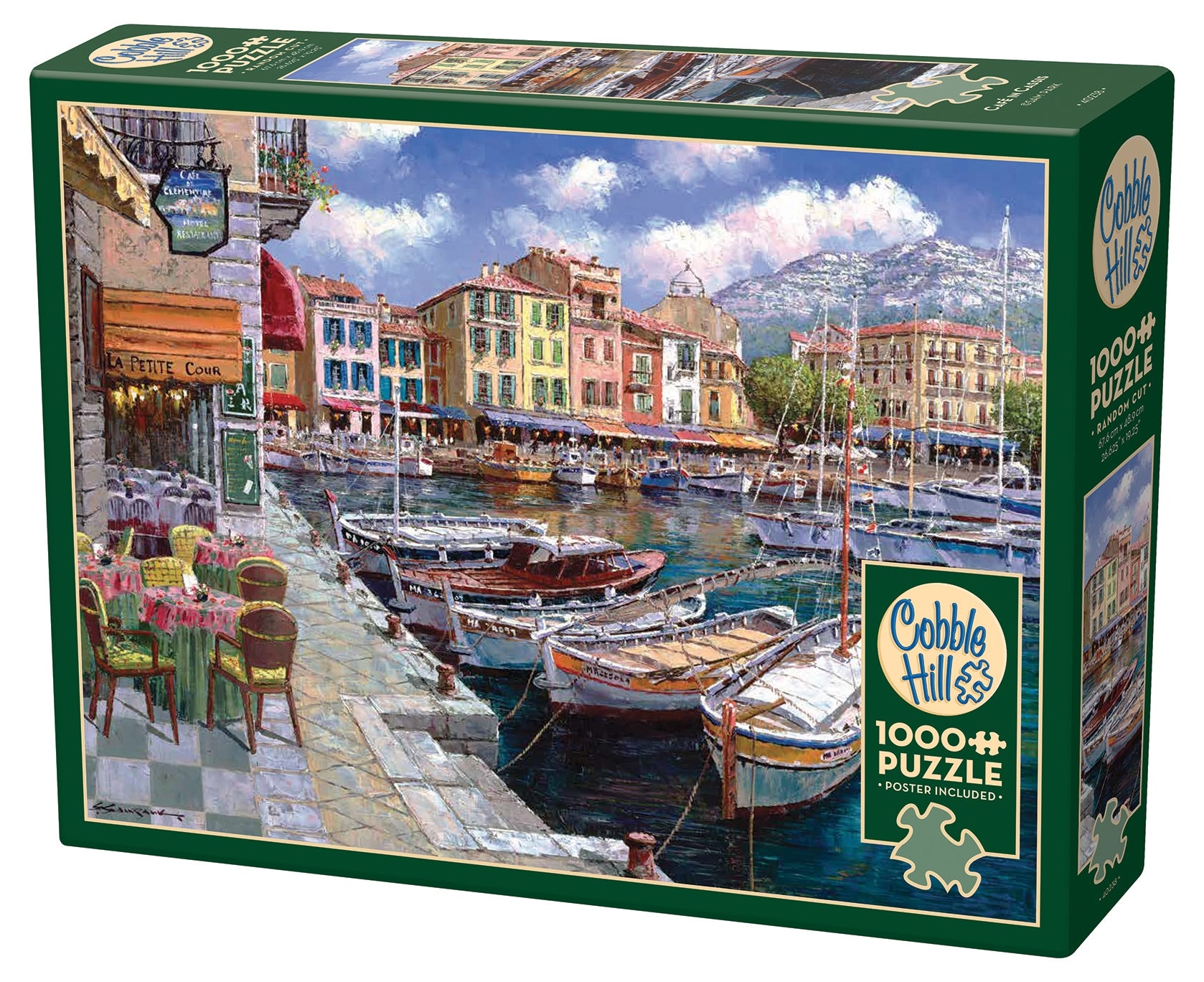 Puzzle Cobble Hill din 1000 piese - Cafea în Cassis