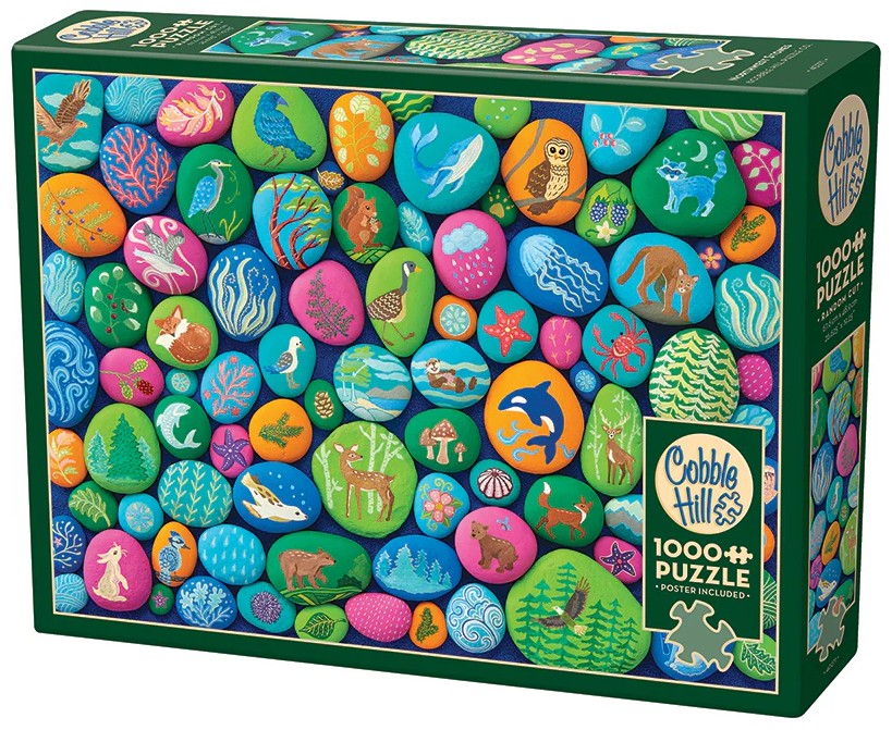 Puzzle Cobble Hill din 1000 de piese - Pietrele din Nord-Vest