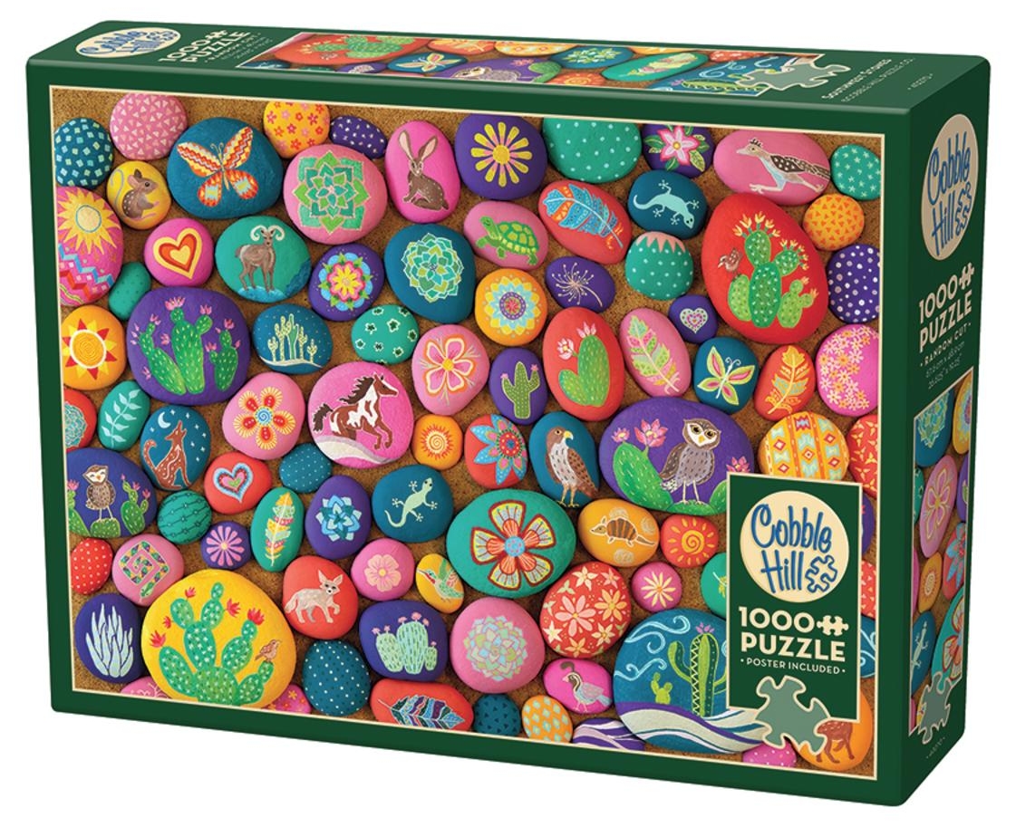 Puzzle Cobble Hill din 1000 de piese - Pietrele din Sud-Vest