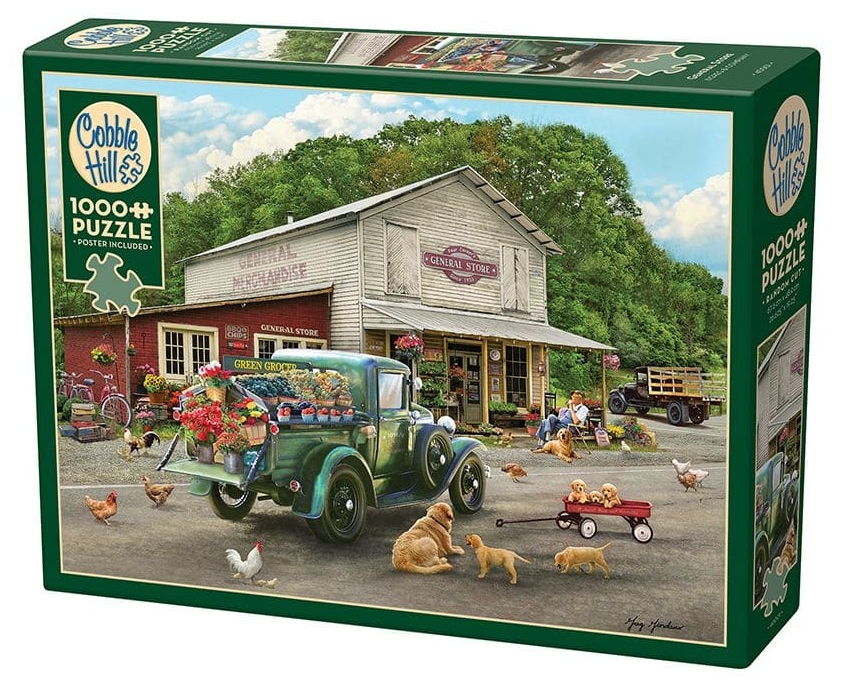 Puzzle Cobble Hill din 1000 piese - Magazin