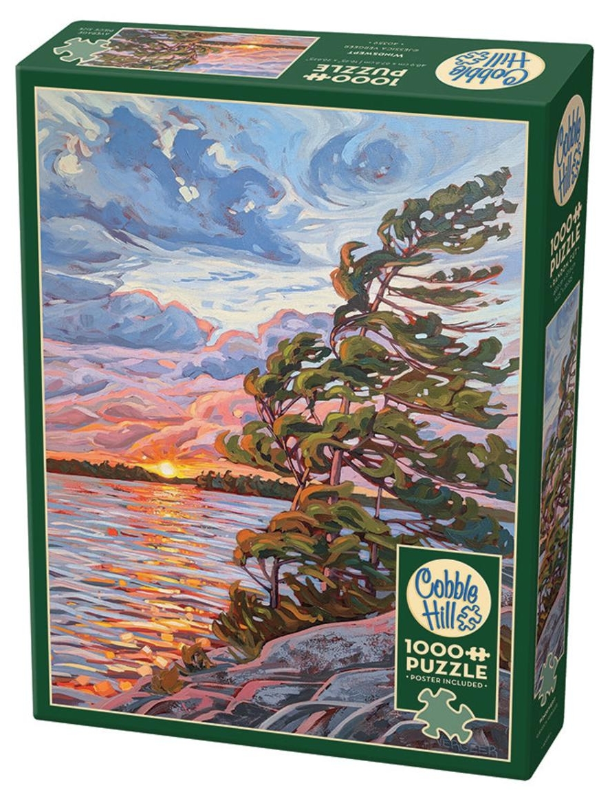 Puzzle Cobble Hill din 1000 de piese - Pe aripile vântului