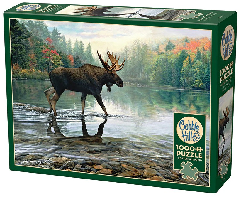 Puzzle Cobble Hill din 1000 de piese - Drumul elanului