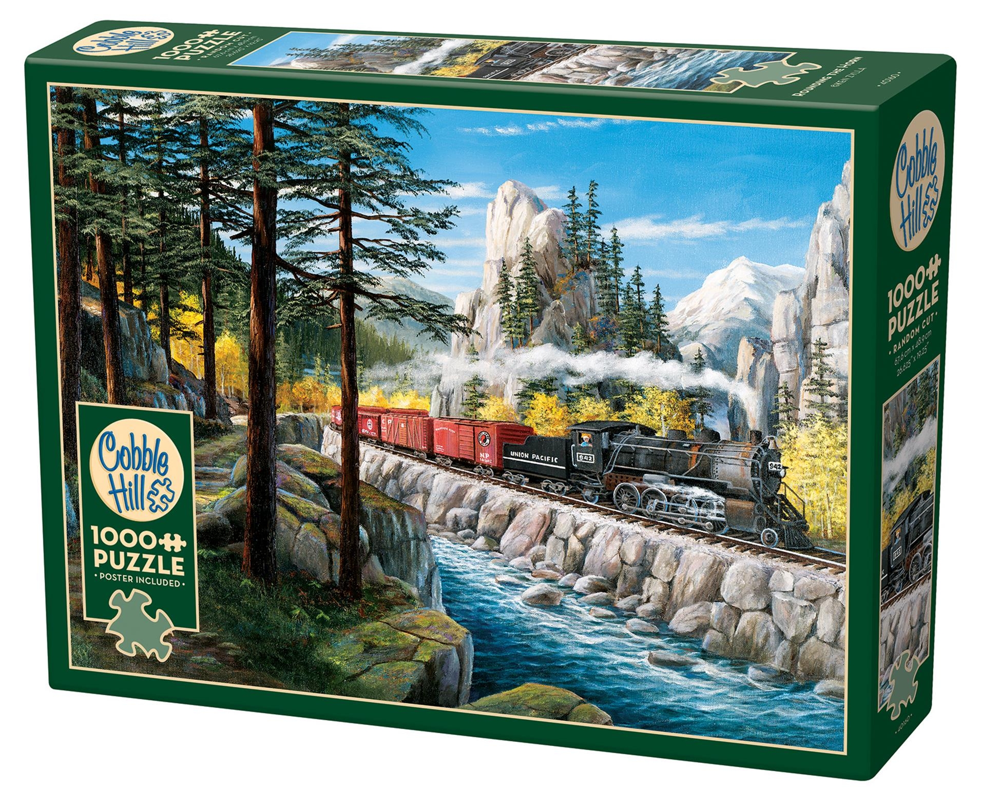Puzzle Cobble Hill din 1000 de piese - Curba montană
