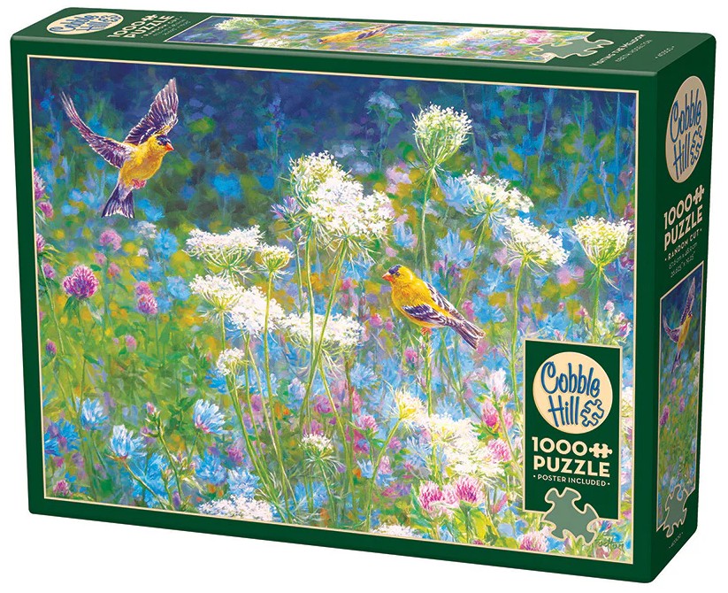 Puzzle Cobble Hill din 1000 de piese - Vizita pe poiană