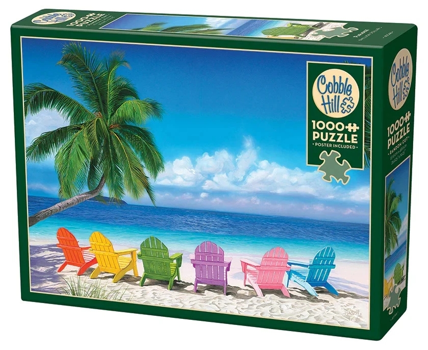 Puzzle Cobble Hill din 1000 piese - Paradis