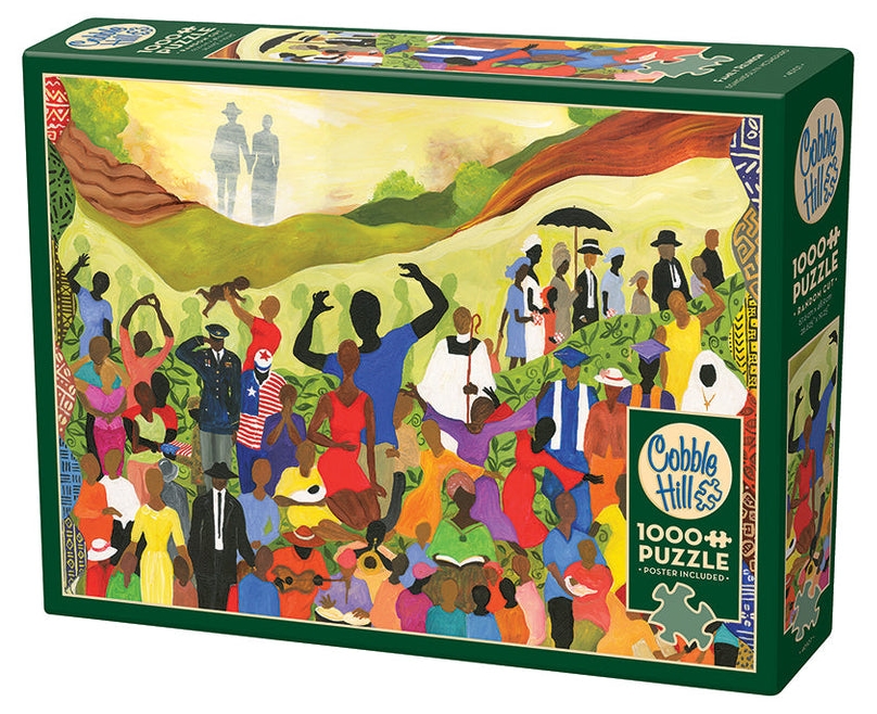 Puzzle Cobble Hill din 1000 de piese - Reuniune de familie
