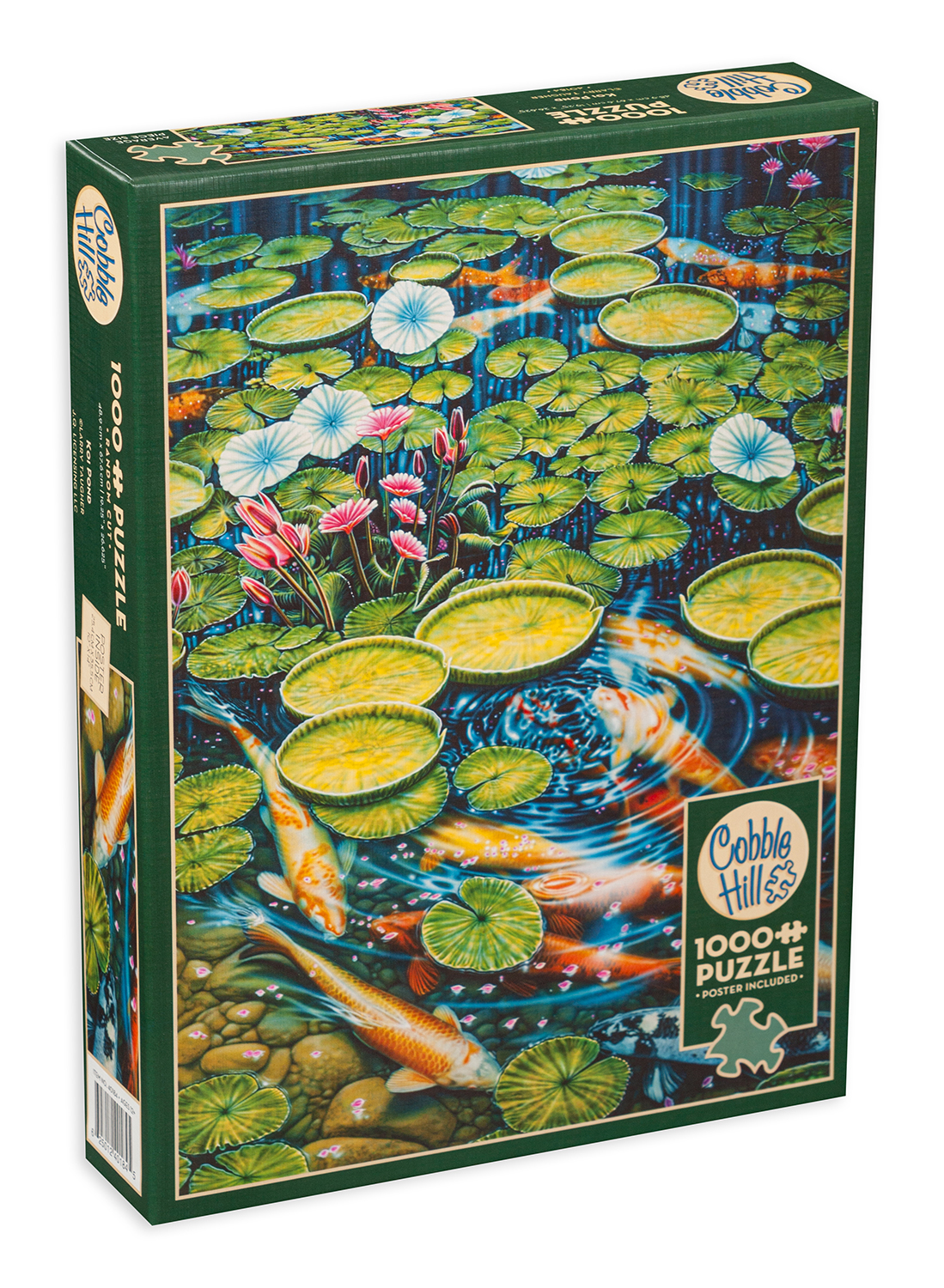Puzzle Cobble Hill din 1000 de piese - Crap Koi