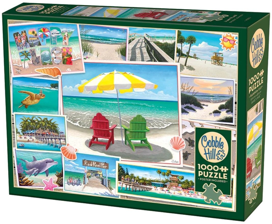 Puzzle Cobble Hill din 1000 de piese - Loc fericit