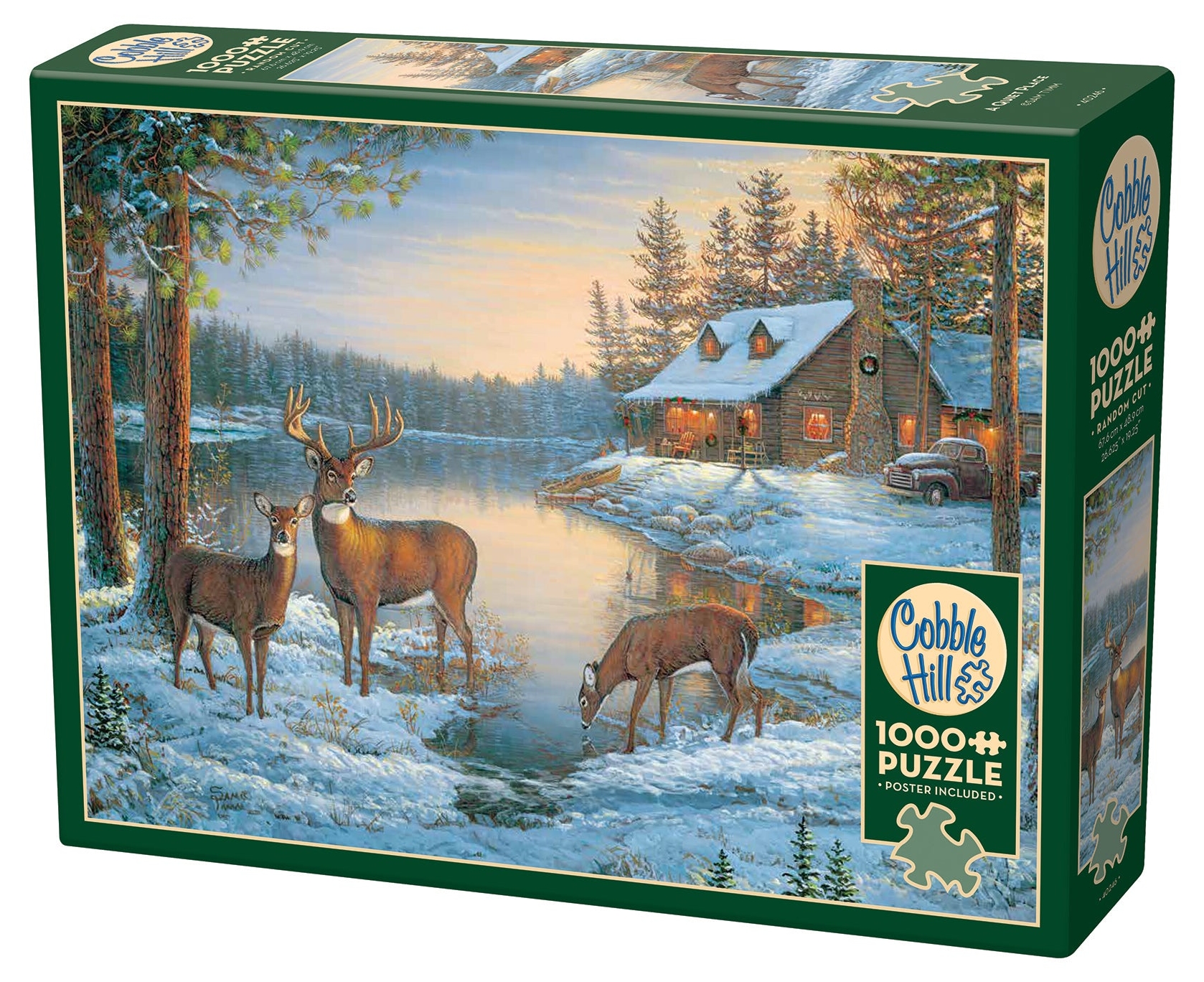 Puzzle Cobble Hill din 1000 piese - Loc liniștit
