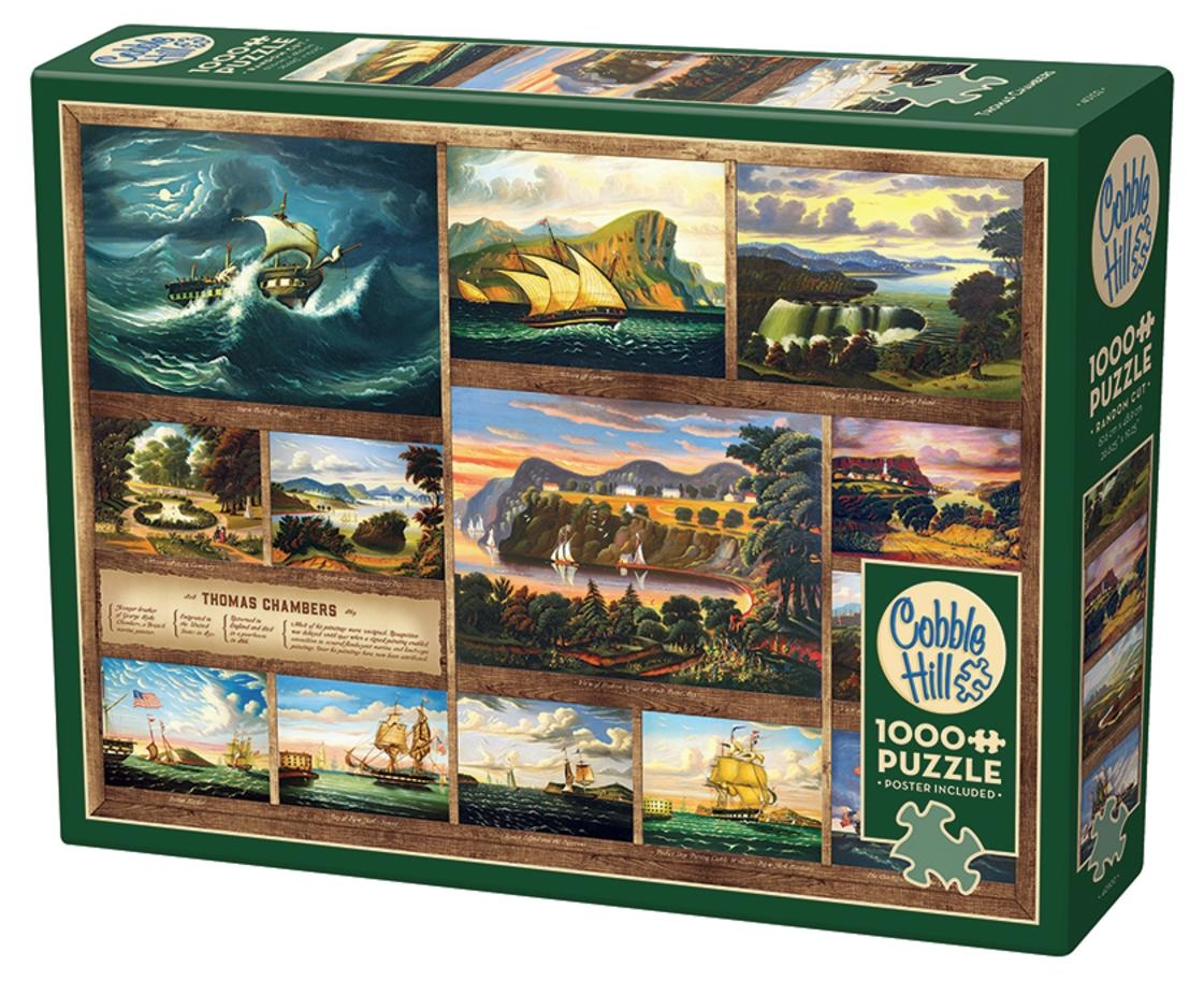 Puzzle Cobble Hill din 1000 de piese - Thomas Chambers