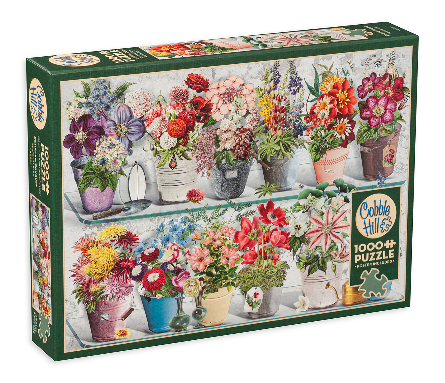 Puzzle Cobble Hill din 1000 de piese - Flori