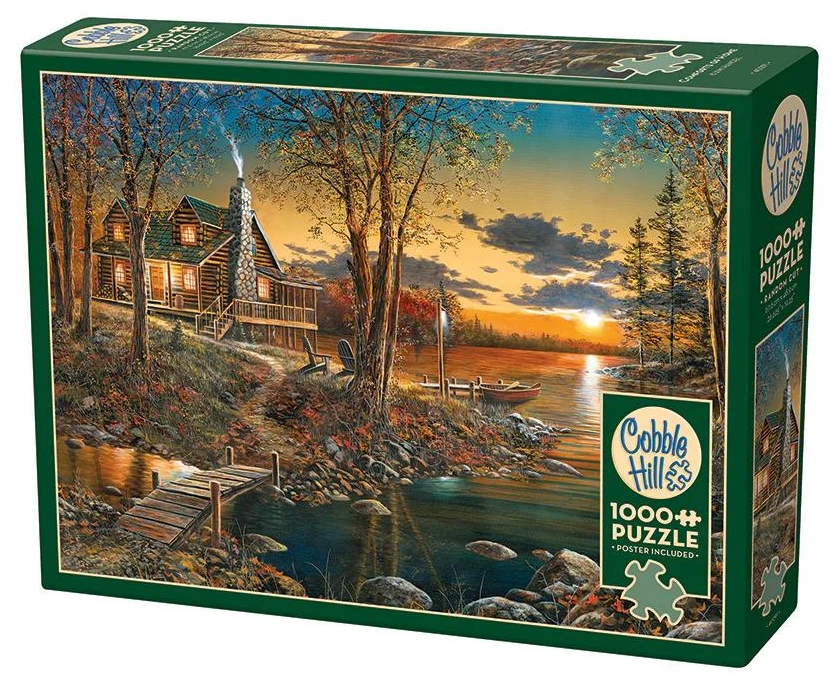 Puzzle Cobble Hill din 1000 piese - Confortul de acasă