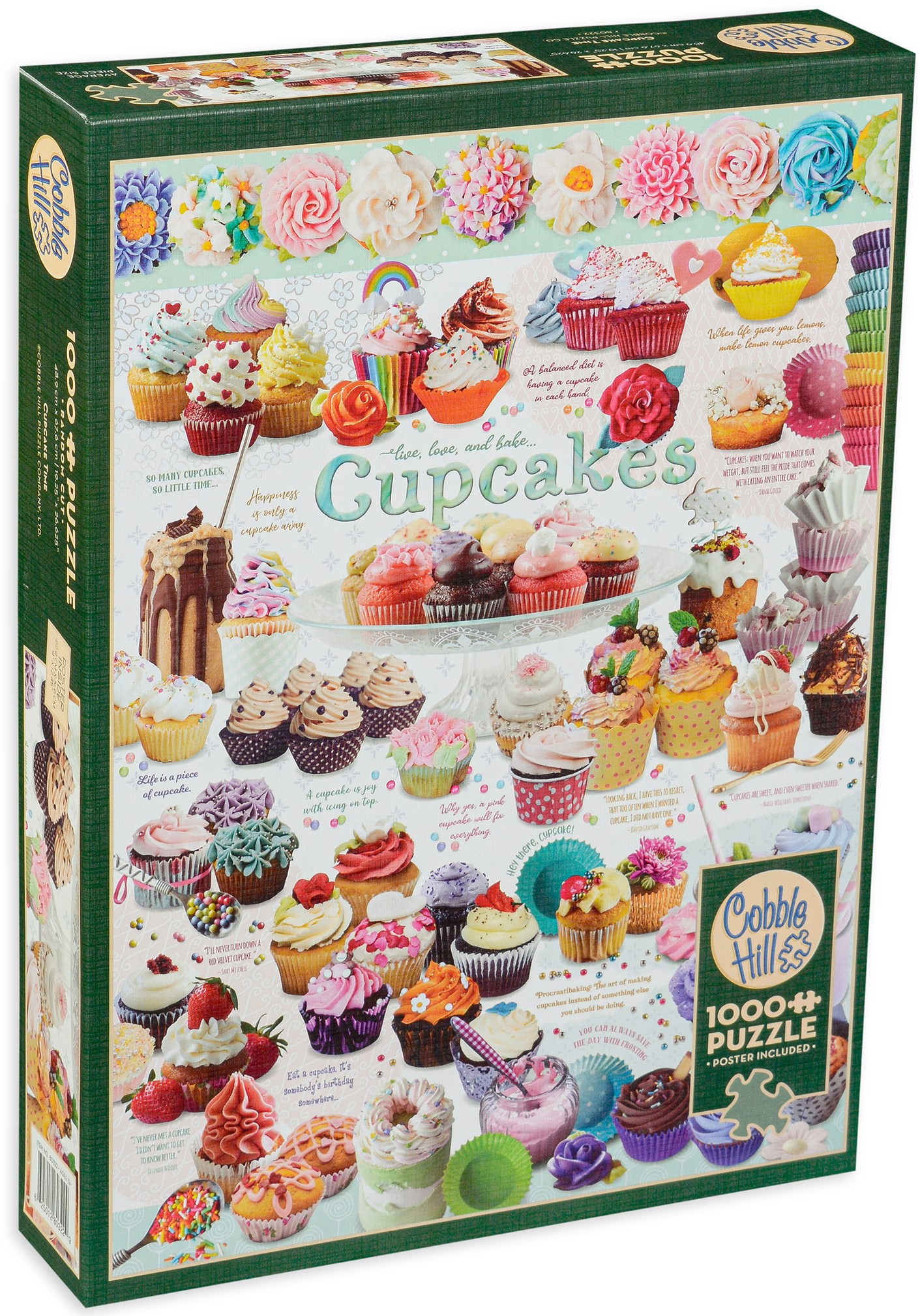 Puzzle Cobble Hill din 1000 de piese - Timpul pentru cupcake