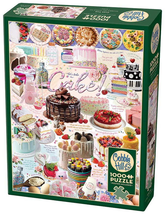 Puzzle Cobble Hill din 1000 piese - Timp de prăjitură