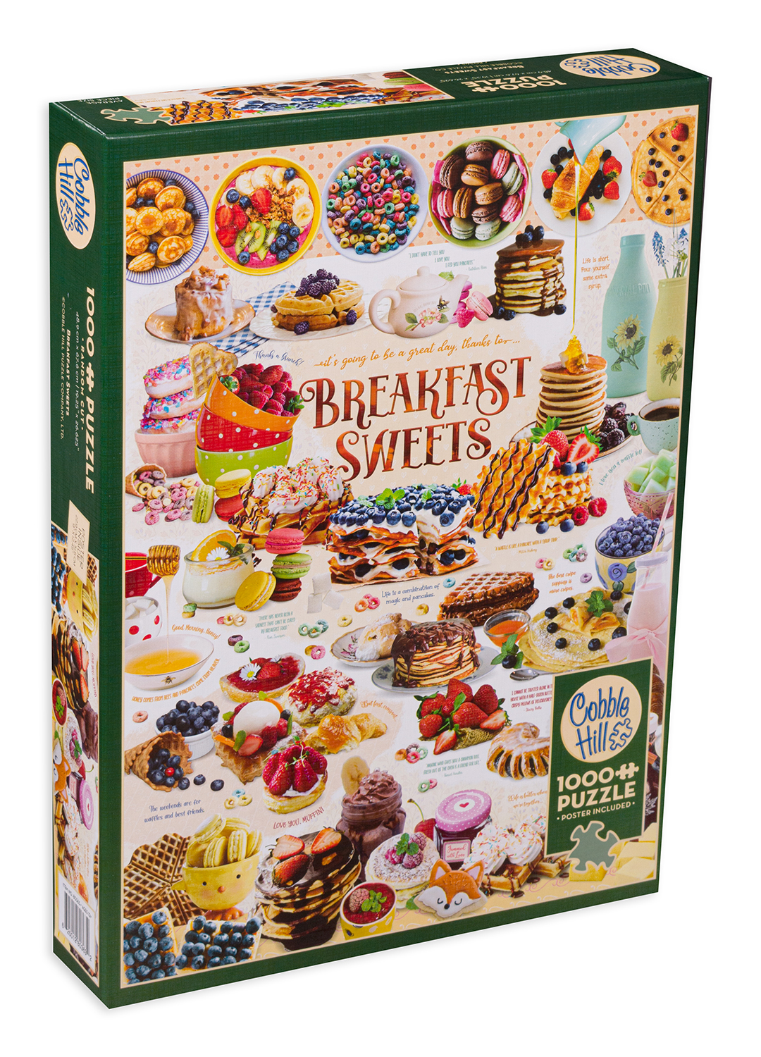Puzzle Cobble Hill din 1000 de piese - Timpul pentru micul dejun