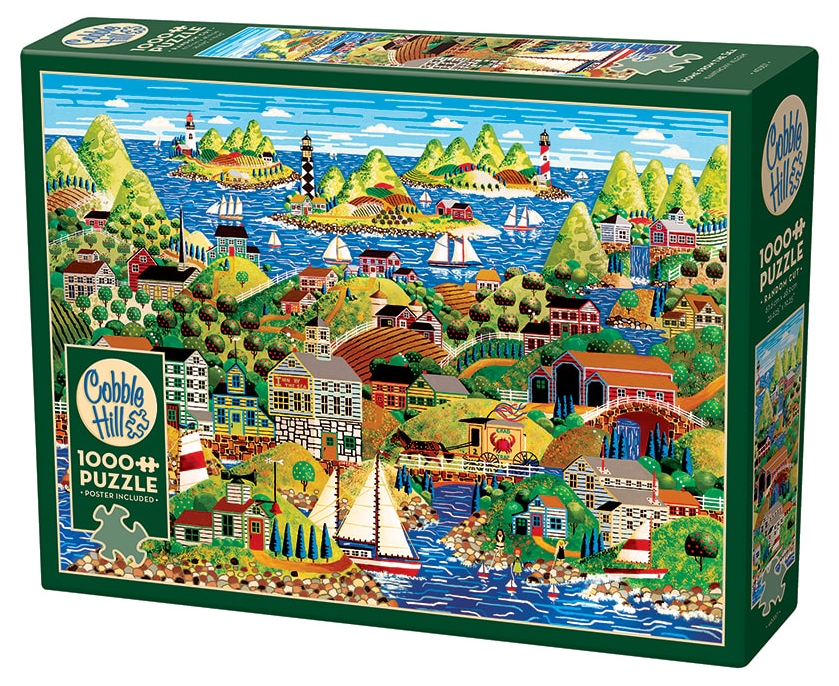 Puzzle Cobble Hill din 1000 de piese - Întoarcerea de la mare