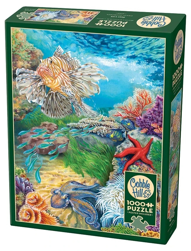 Puzzle Cobble Hill din 1000 piese - Viața în recife