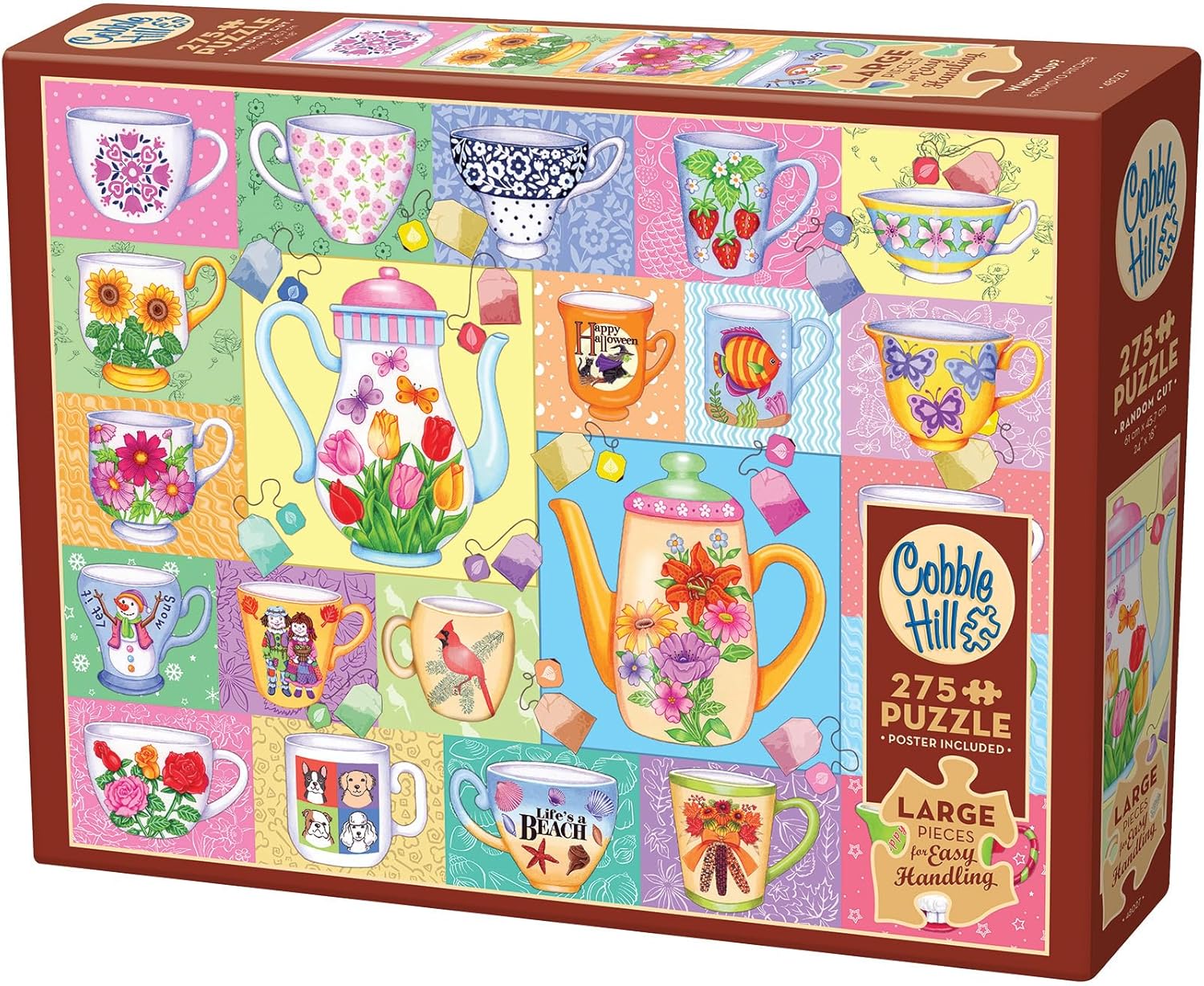 Puzzle Cobble Hill din 275 piese - Magia ceaiului
