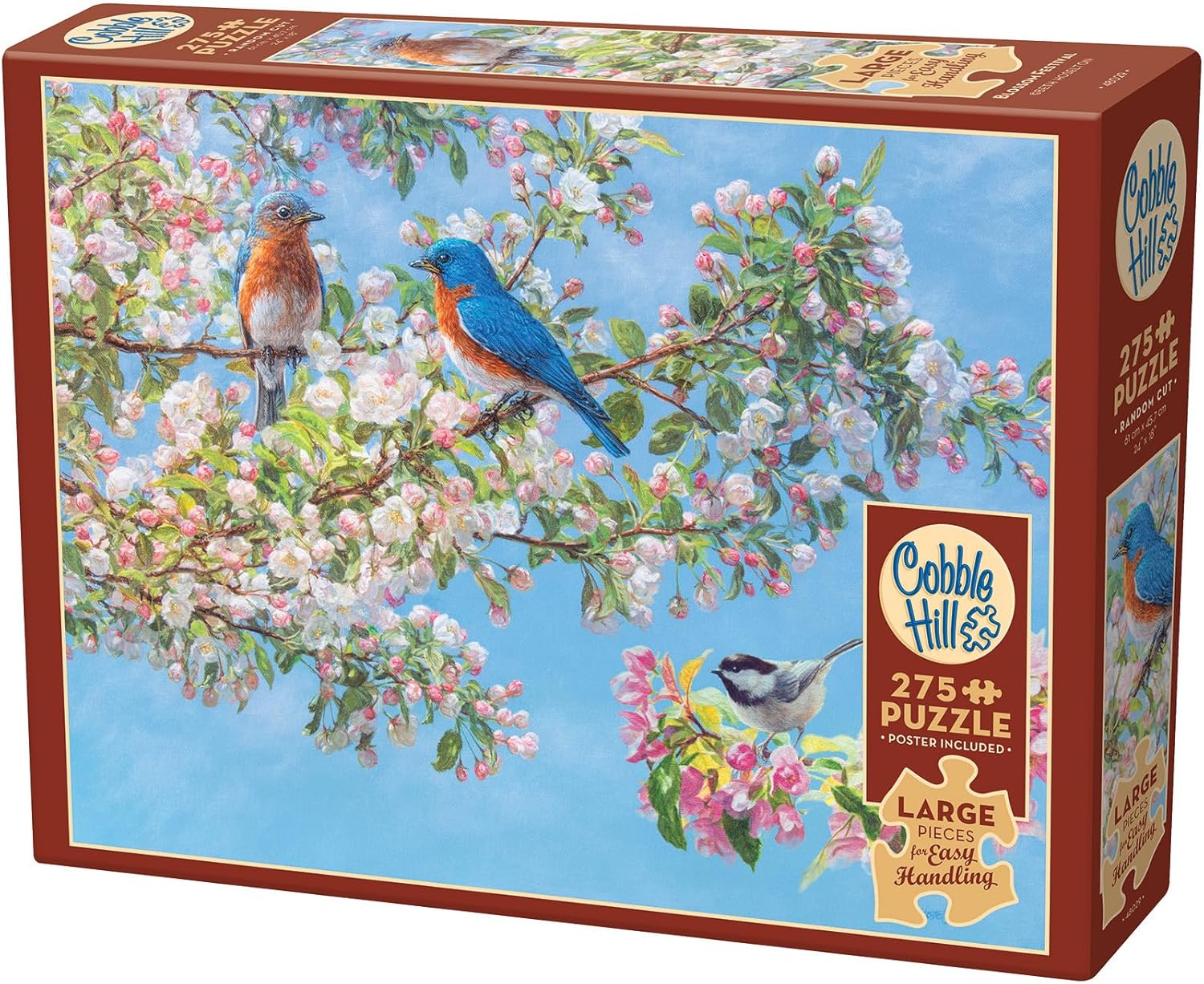 Puzzle Cobble Hill din 275 piese - Simfonia de primăvară