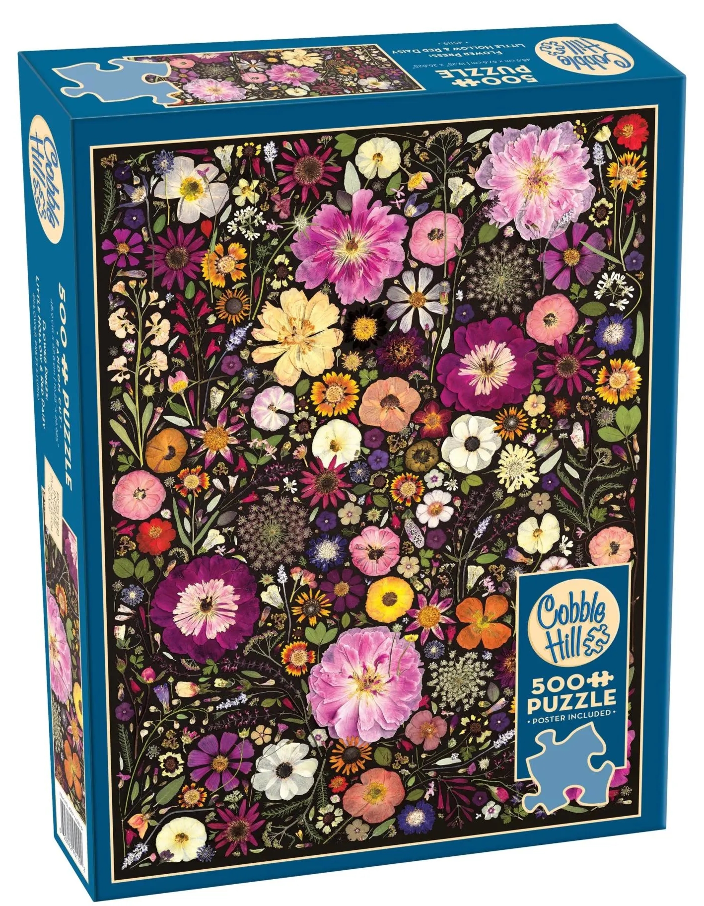 Puzzle Cobble Hill din 500 de piese - Flori de pădure
