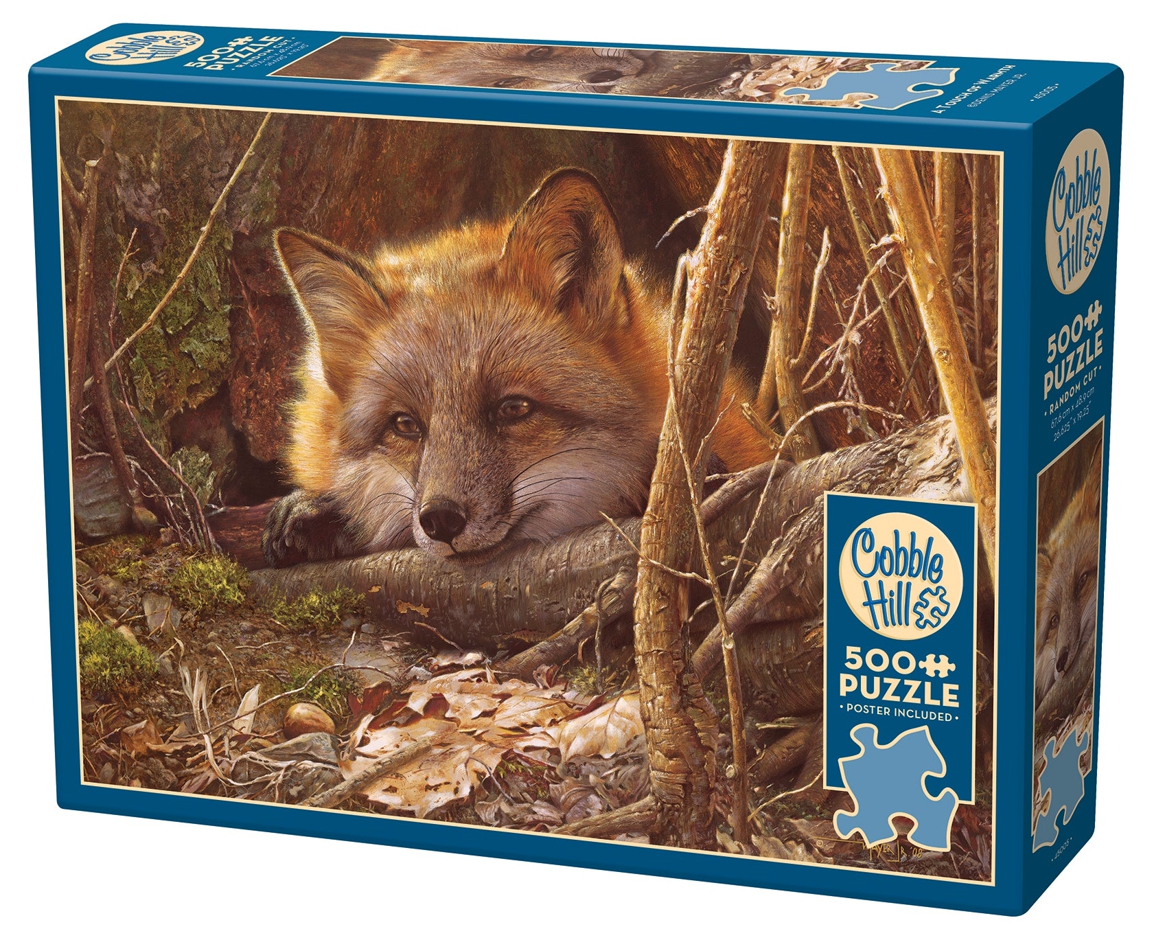 Puzzle Cobble Hill din 500 de piese - Confort forestier