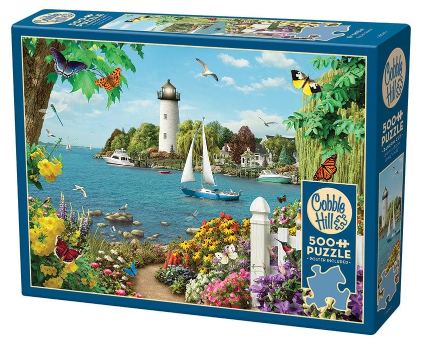 Puzzle Cobble Hill din 500 de piese - La marginea golfului