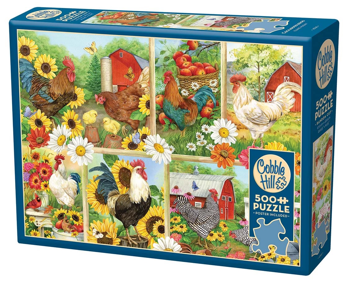 Puzzle Cobble Hill din 500 de piese - Cucurigu