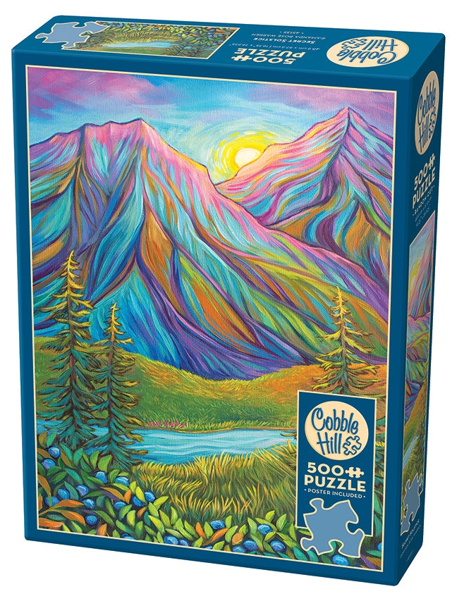 Puzzle Cobble Hill din 500 de piese - Magia soarelui de vară