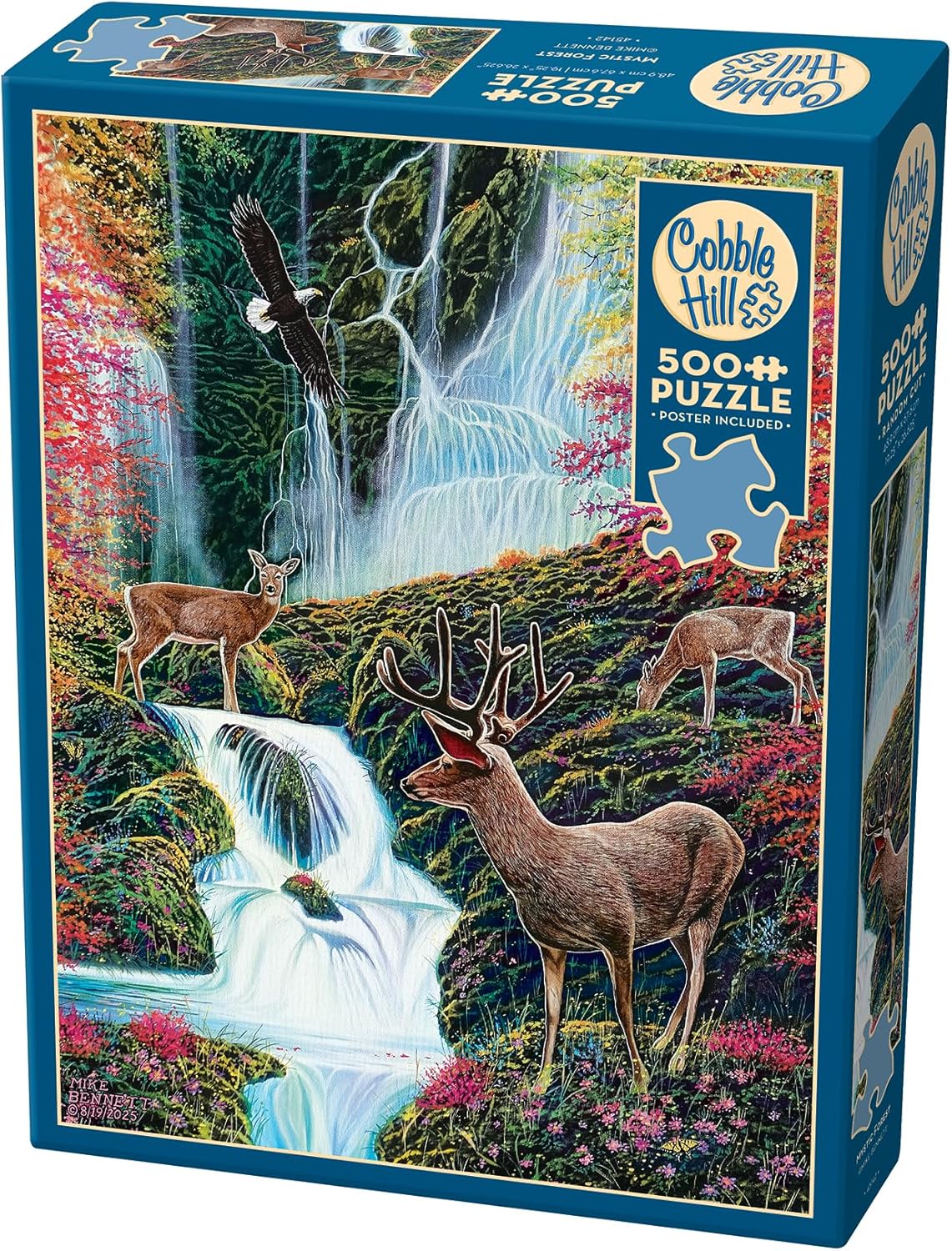 Puzzle Cobble Hill din 500 de piese - Pădurea mistică