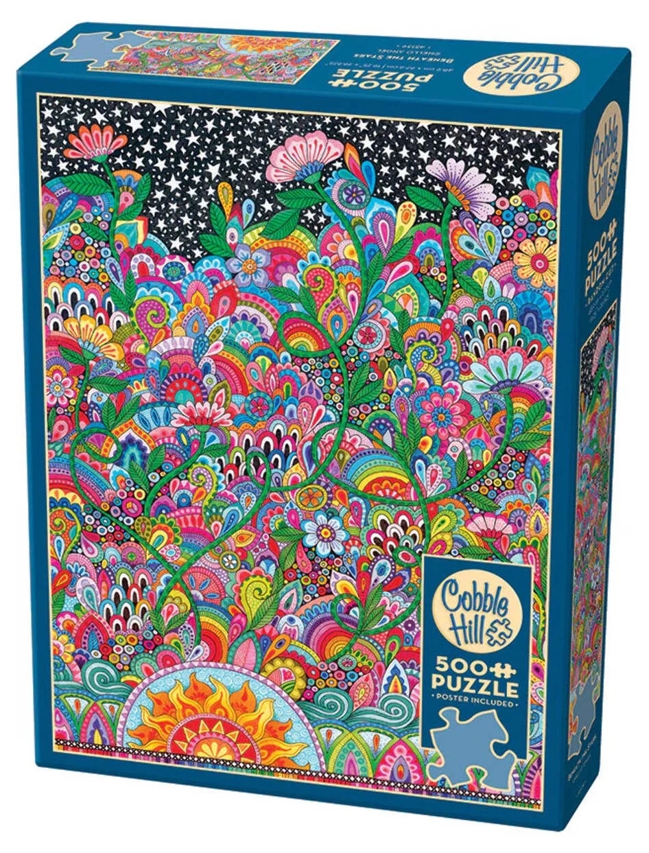 Puzzle Cobble Hill din 500 de piese - Sub stele
