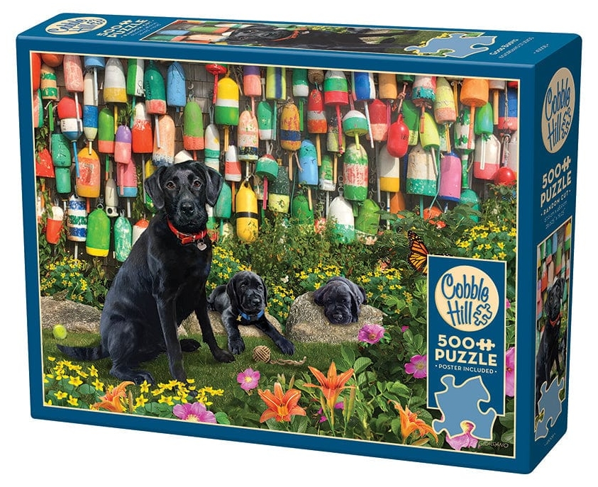 Puzzle Cobble Hill din 500 de piese - După-amiază însorită