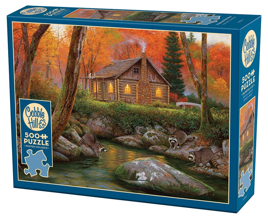 Puzzle Cobble Hill din 500 de piese - Confort în munți