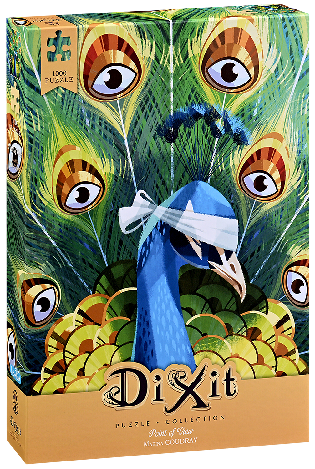 Puzzle Dixit din 1000 de piese - Păun