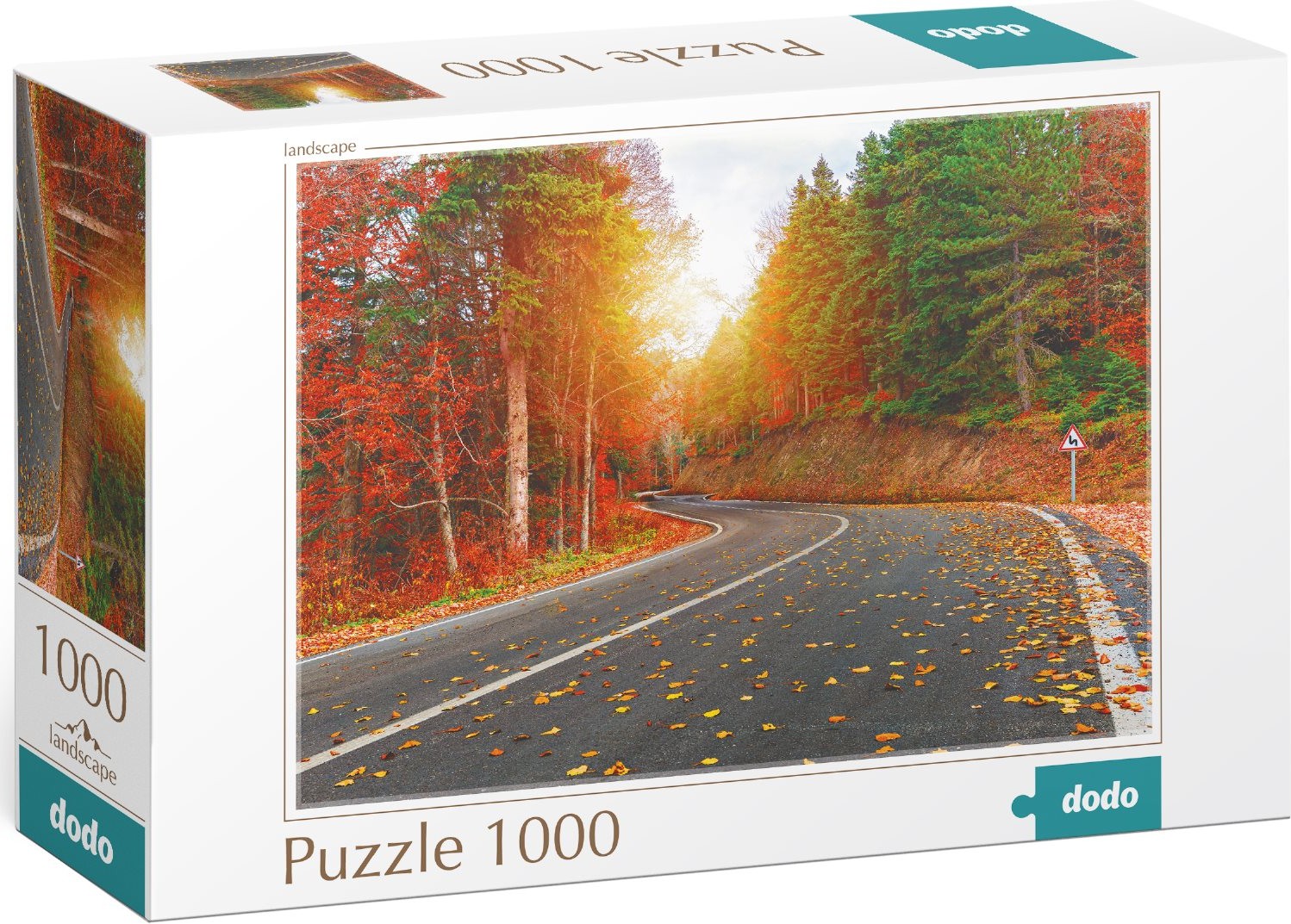 Puzzle DoDo din  1000 piese -Pădurea de toamnă