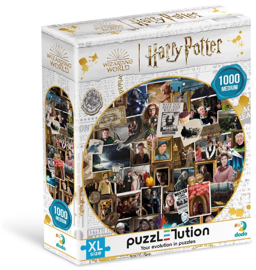 Puzzle Dodo din 1000 piese - Harry Potter: Momente și personaje
