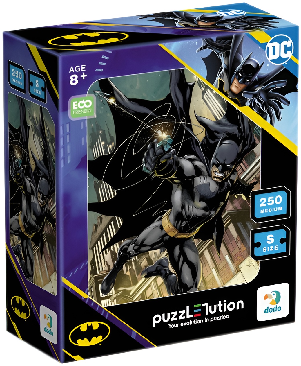 Puzzle DoDo din 250 piese - Batman: Cavalerul Întunecat