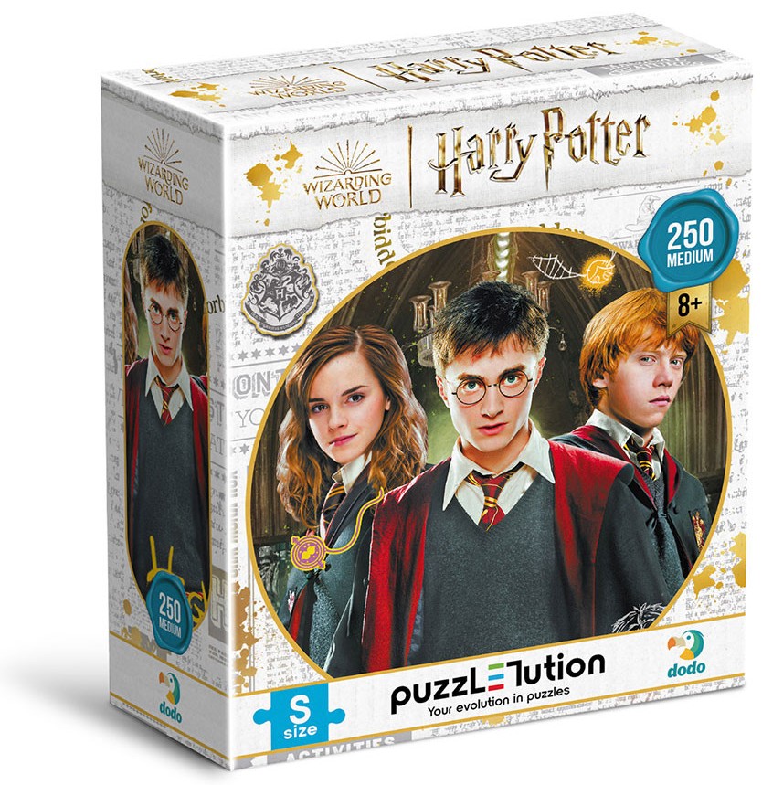 Puzzle DoDo  din 250 piese -Harry, Ron și Hermione