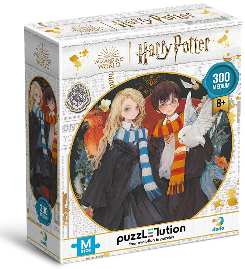 Puzzle DoDo din  300 piese - Harry Potter și Luna