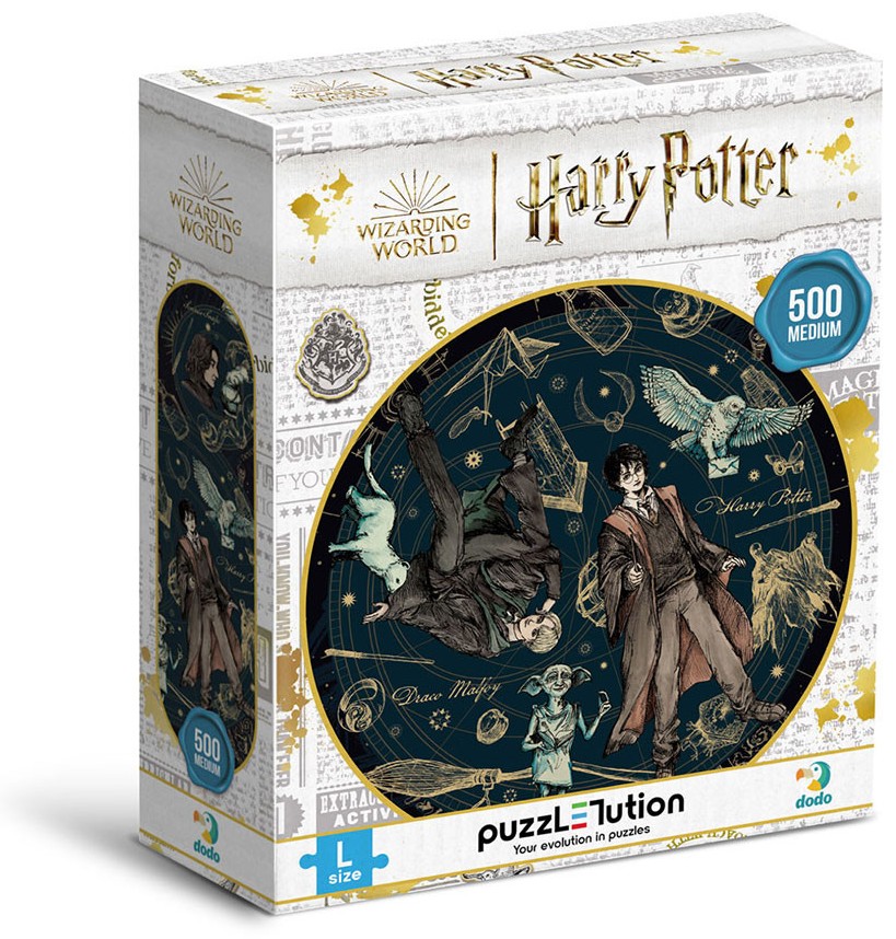 Puzzle DoDo  din 500 piese - Harry Potter și Draco