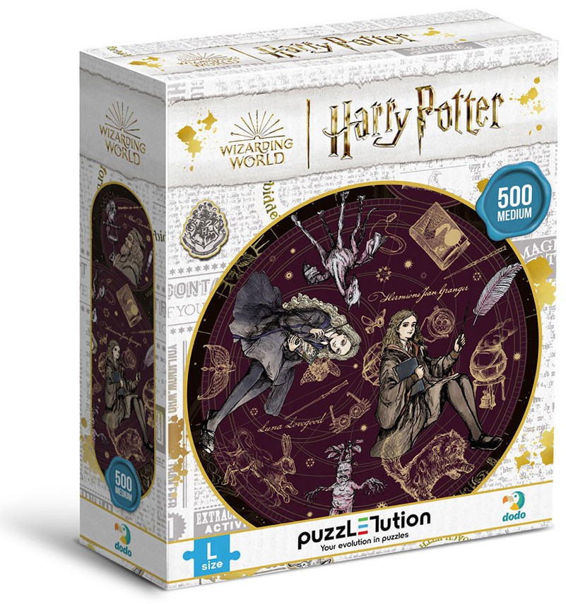 Puzzle DoDo din  500 piese - Hermione și Luna