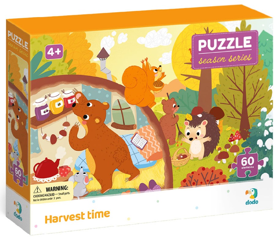 Puzzle DoDo din 60 piese - Toamnă