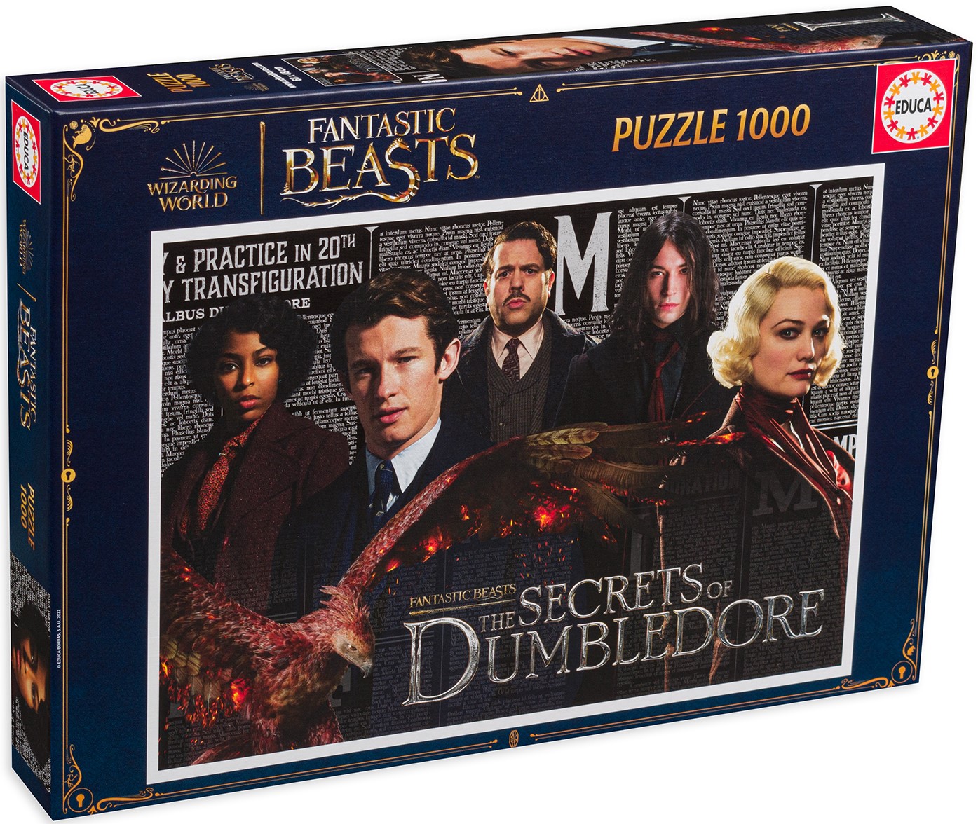Puzzle Educa din 1000 de piese - Animale fantastice