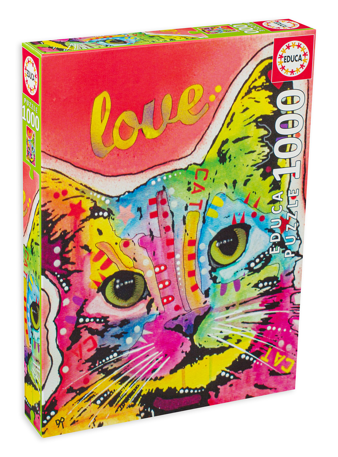 Puzzle Educa din 1000 de piese - Dragostea pisicilor, Dean Rousseau