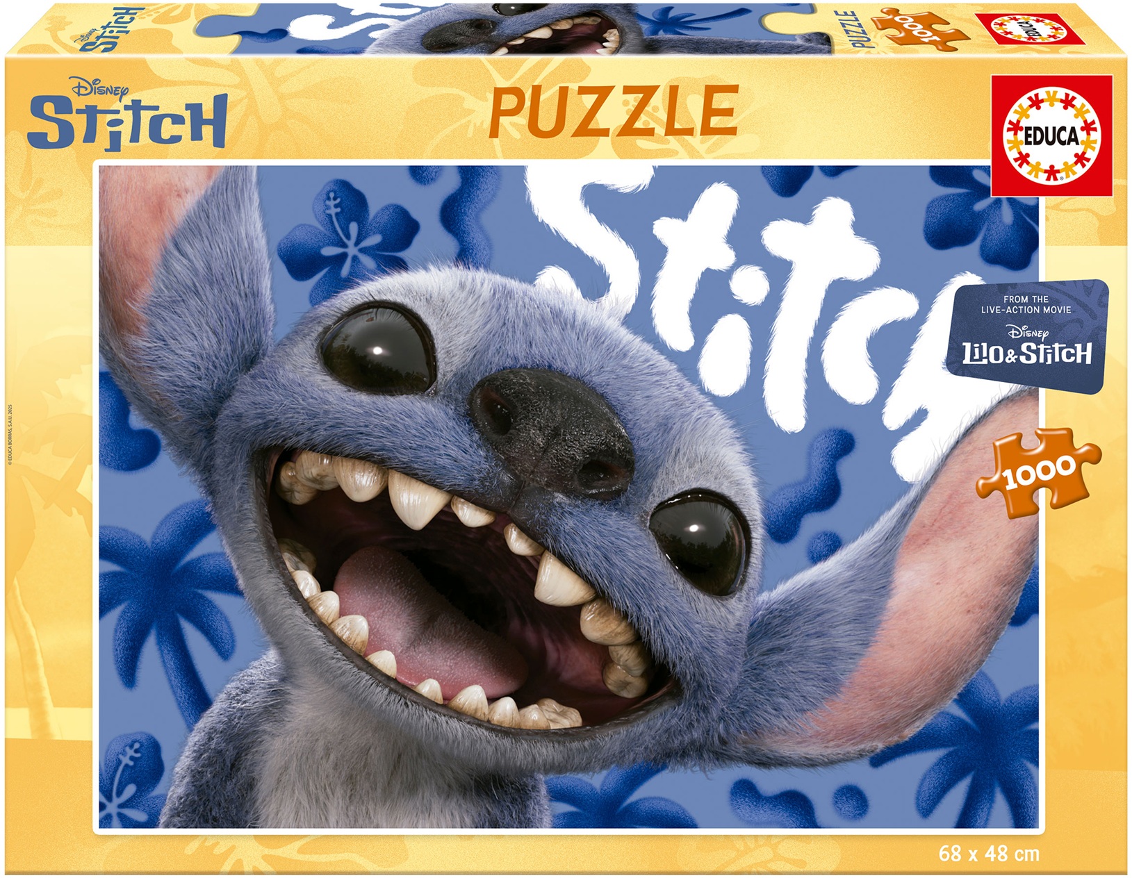 Puzzle Educa din 1000 piese -Lilo și Stitch: Filmul