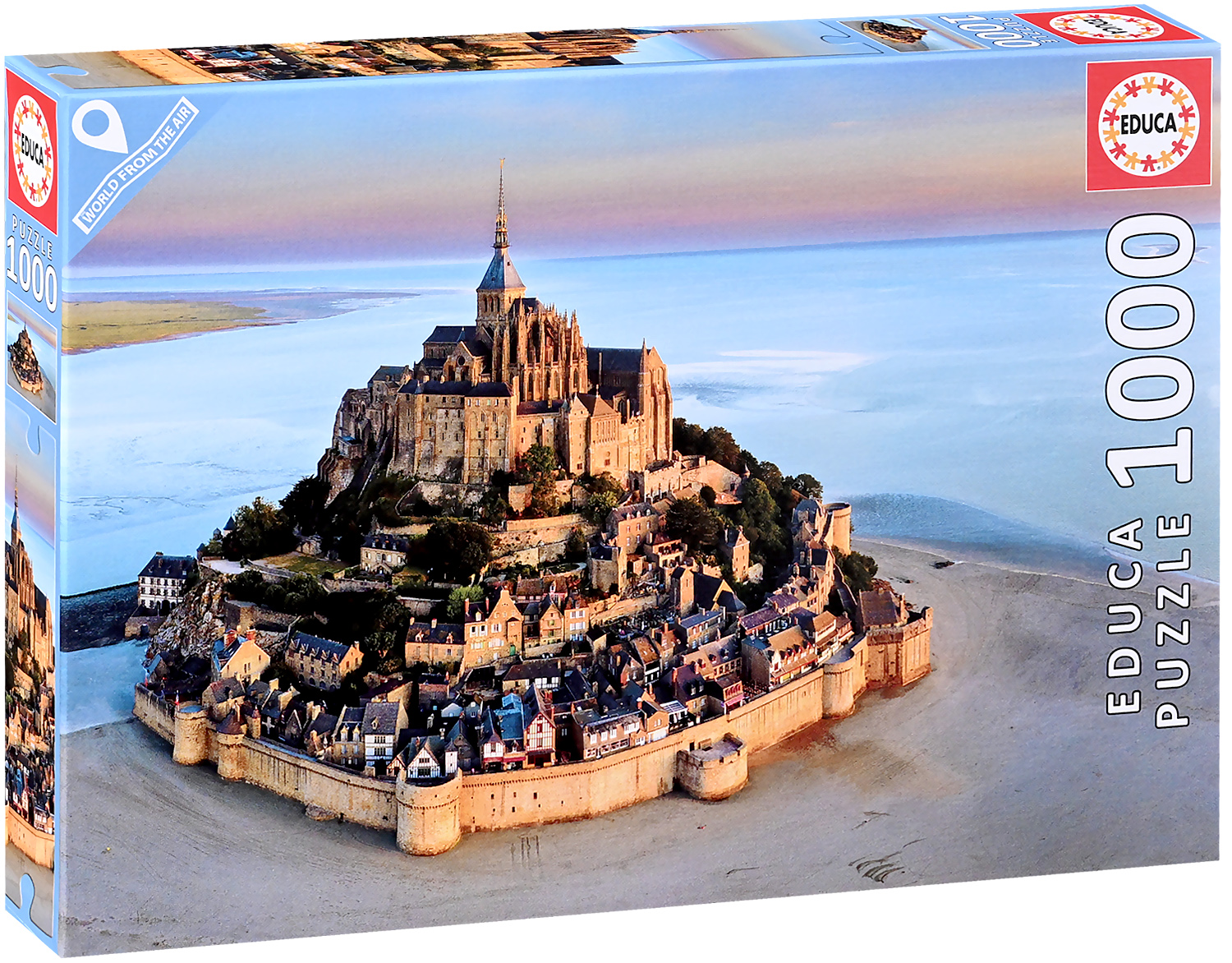 Puzzle Educa din 1000 de piese - Mont Saint Michel