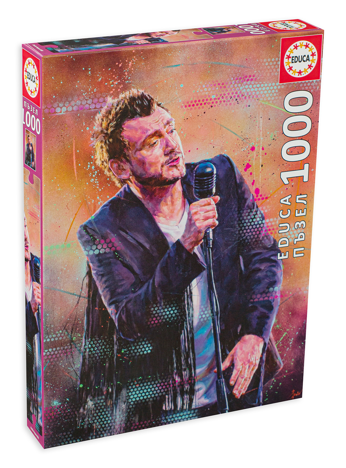 Puzzle Educa din 1000 de piese - Portretul lui Lubo Kirov, tip 3