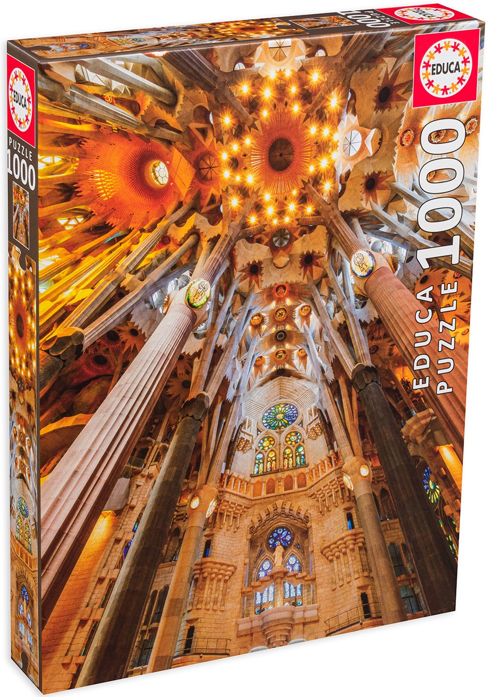 Puzzle Educa din 1000 de piese - Sagrada Familia